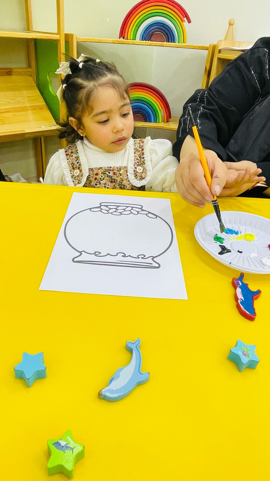 نشاط التلوين الجماعي