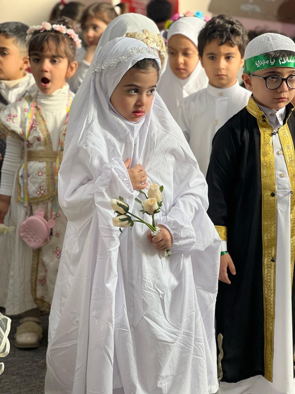 أطفال يتعلمون عن شهر شعبان